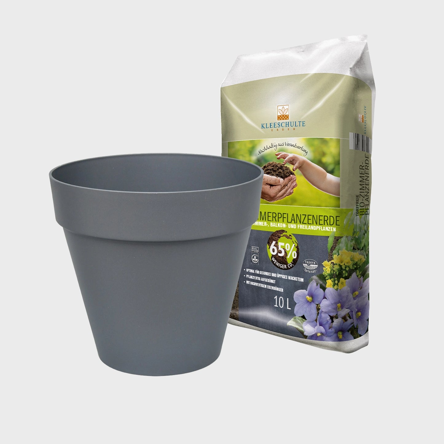 Elho Loft 30cm mit Erde 10L