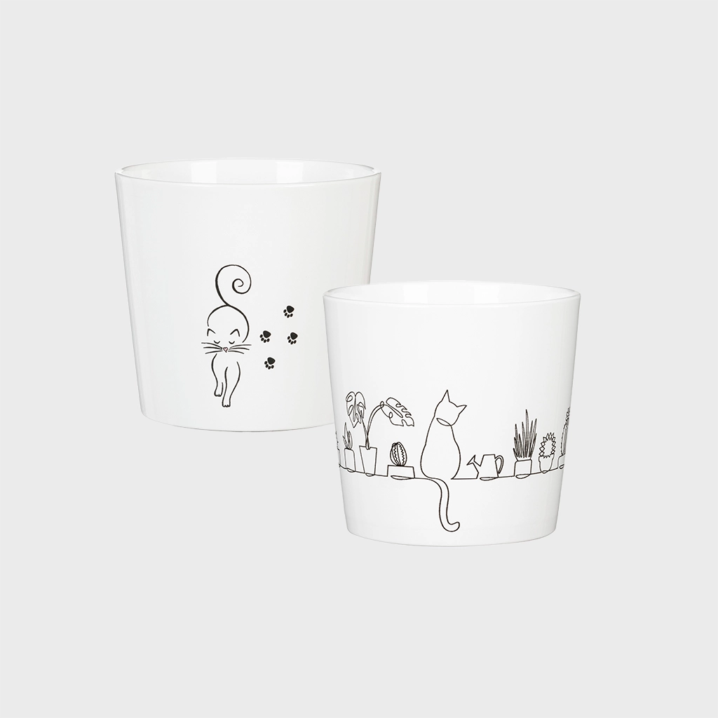 2er Übertopfset Catview & Catwalk