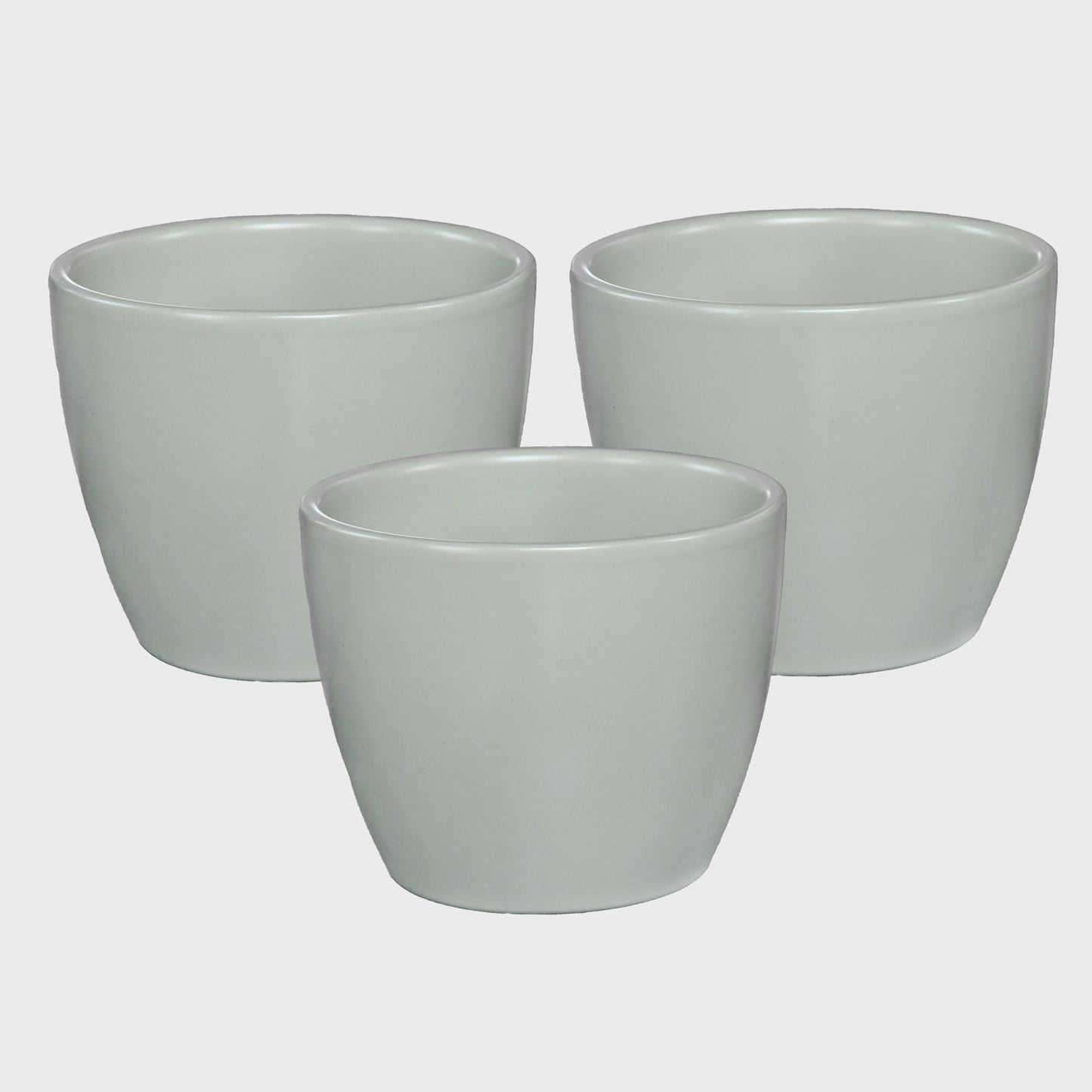 3er Set Keramiktopf Boule 11cm