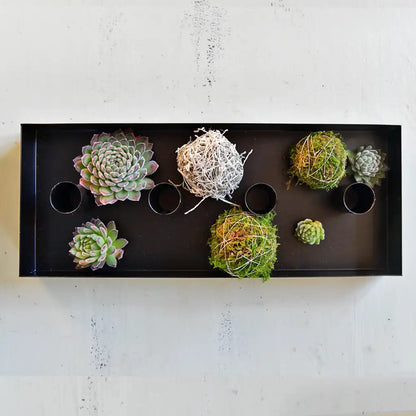 Adventskranz Modern mit Metallschale und Floristendeko