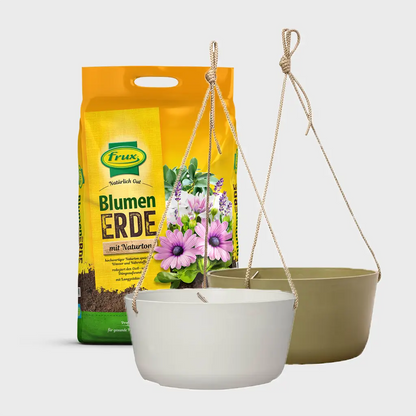 Hängeampel Palermo 27cm mit Erde