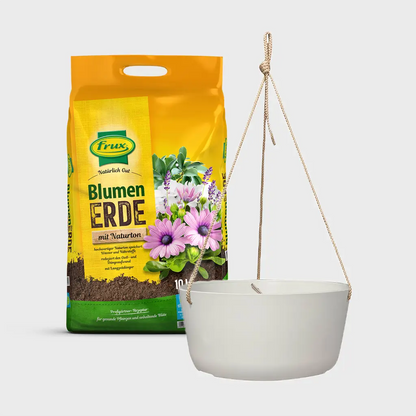 Hängeampel Palermo 27cm mit Erde