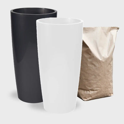 Hydro Business Klassik Vase mit Blähton