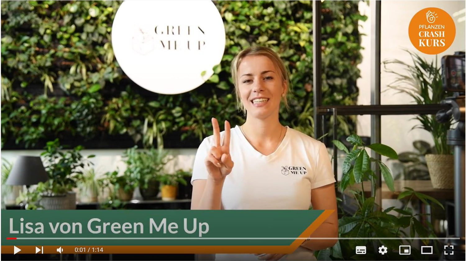 Pflanze-Crash-Kurs Lektion 3: Gießen