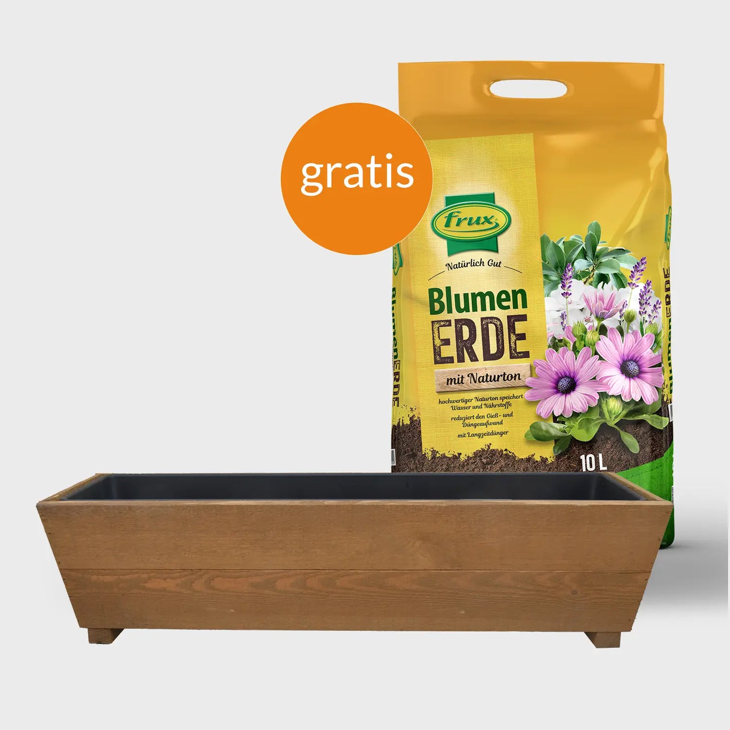 Balkonkasten Set Sommer Gräser